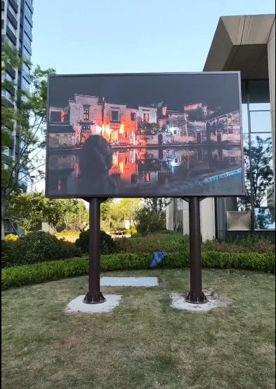 P8 Buiten waterdicht Full Color Advertising LED Die-Casting Aluminium Screen