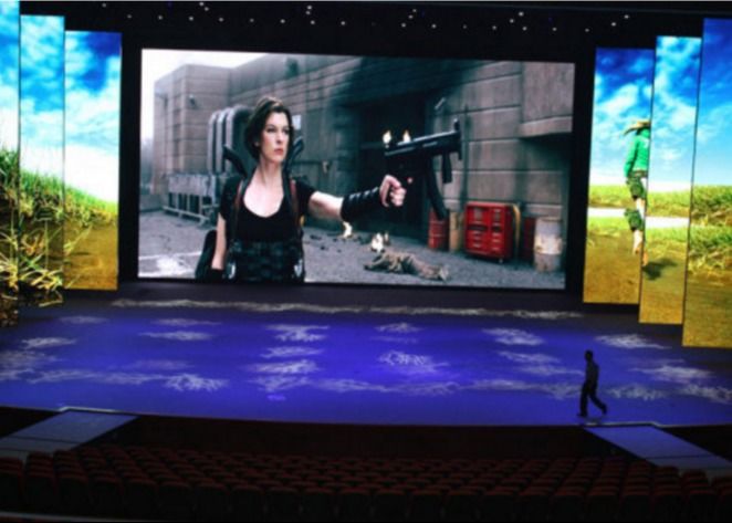 Voor- en achtertoegang binnen Makkelijk onderhoud Full Color P4 LED Video Wall Screen