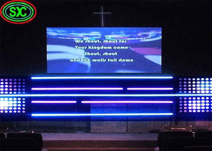 Indoor Lease Stage Screen 3,91 mm Die-Cast Aluminium Full Color LED Display