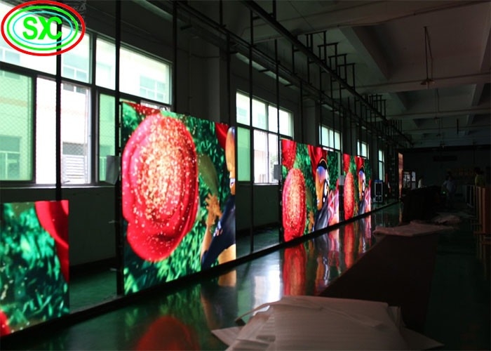 Lichtgewicht en duurzaam LED-verhuur scherm 960*960mm Panelgrootte 0,154 kg Modulgewicht