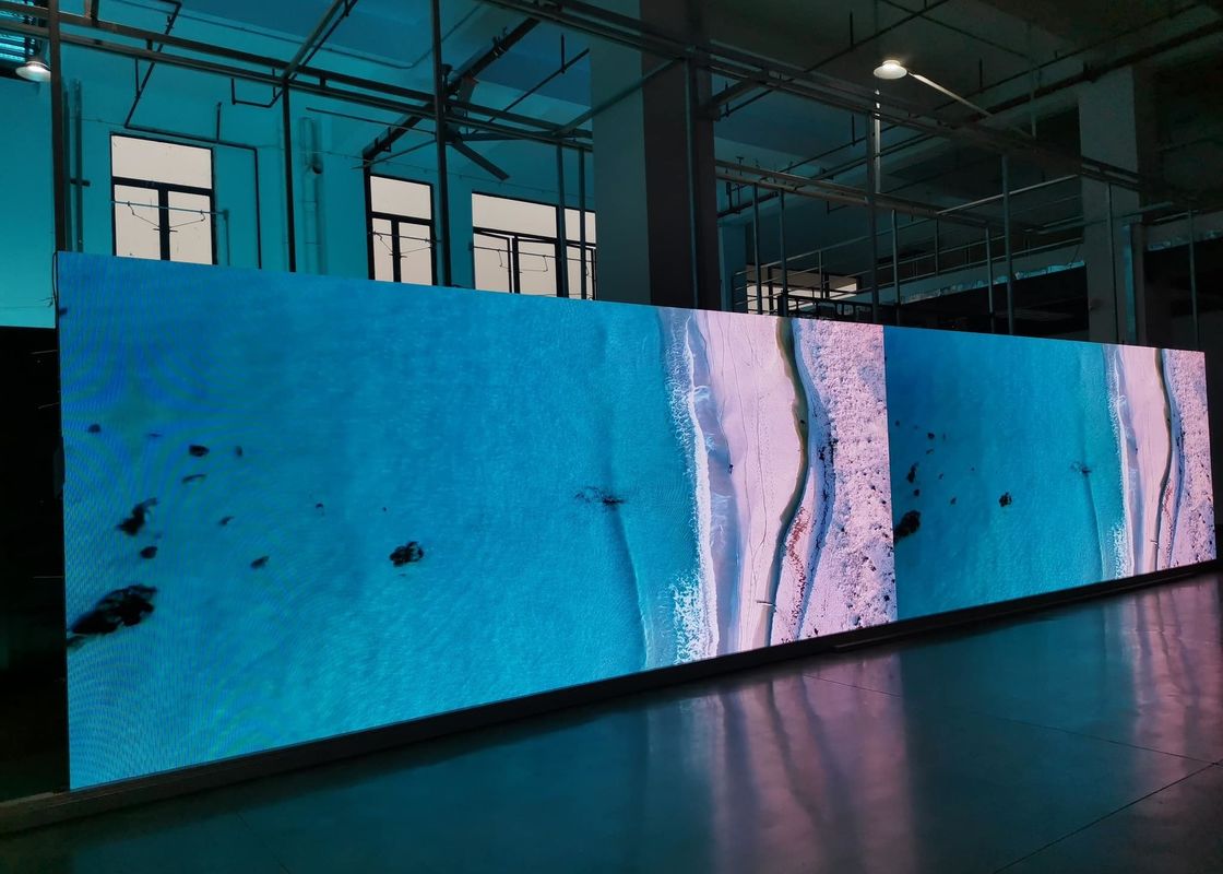 Indoor Fine Pitch Ultra Thin SMD P2 Full Color LED Display Screen voor stage bruiloftszalen