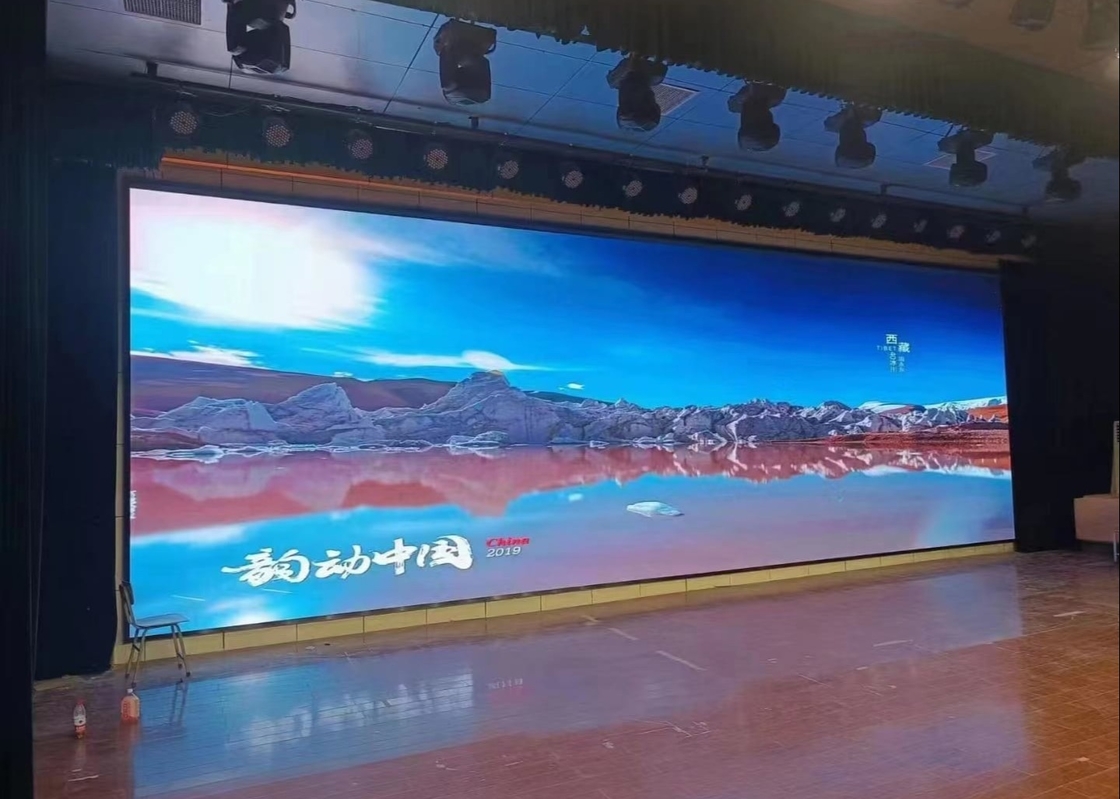 Gratis vluchthoesje 4mX3m Turnkey Complete System Stage Led Video Wall Backdrop Event LED Display Screen Met Productieprijs