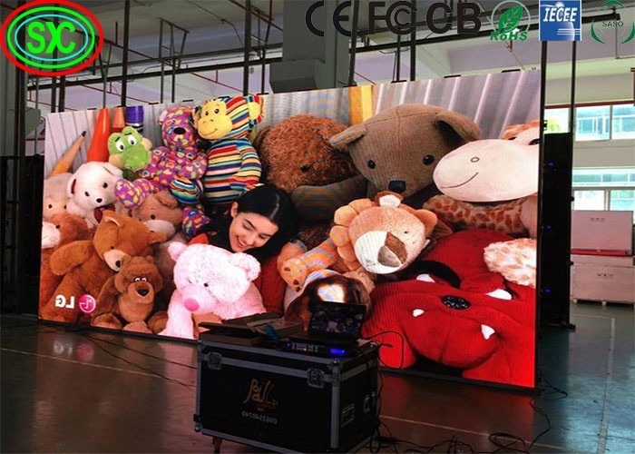 P2.5 SMD Indoor RGB LED Rental Screen HD Die-Cast Aluminium Chassis, 3 jaar garantie