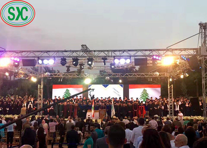 P5 LED-video-scherm - hoogresolutionair volkleurig lichtgewicht hangend LED-scherm voor digitale reclame