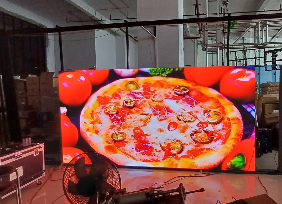 Het volledige LEIDENE van de Kleurenvertoning SMD Scherm P10 5500 Neten Openlucht Vaste Installatie