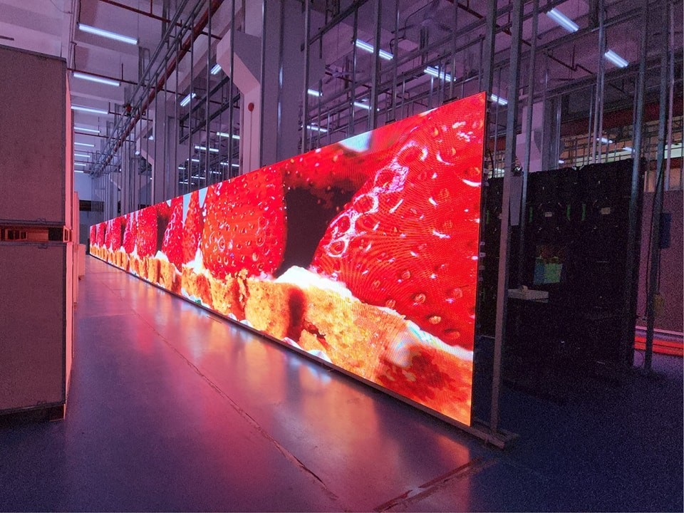 SMD2121 P4 Indoor RGB LED Die-Casting Aluminium Screen Full Color Display Vaste ijzeren en staal kast