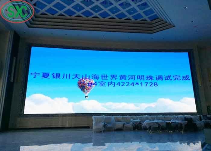SMD2121 P4 Indoor RGB LED Die-Casting Aluminium Screen Full Color Display Vaste ijzeren en staal kast