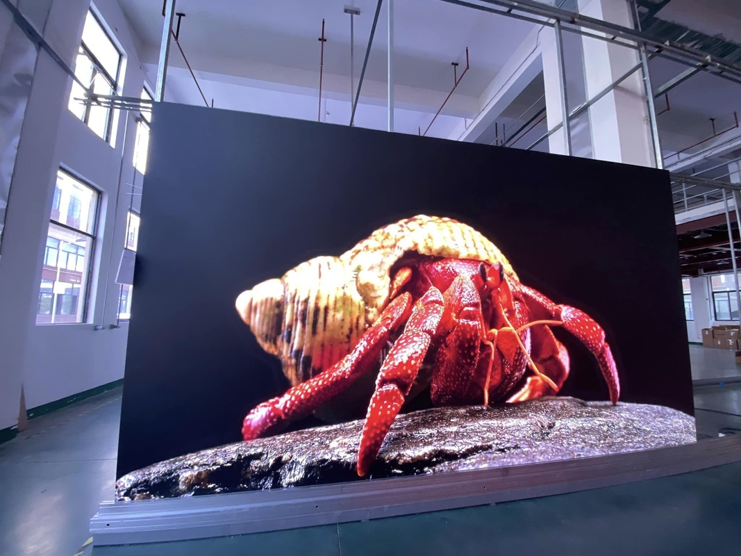 Gekrompen scherm Huur/Fixed Indoor Full Color LED Display Scherm Kleine toonhoogte 640mm*640mm P2.5 Ultra-helder