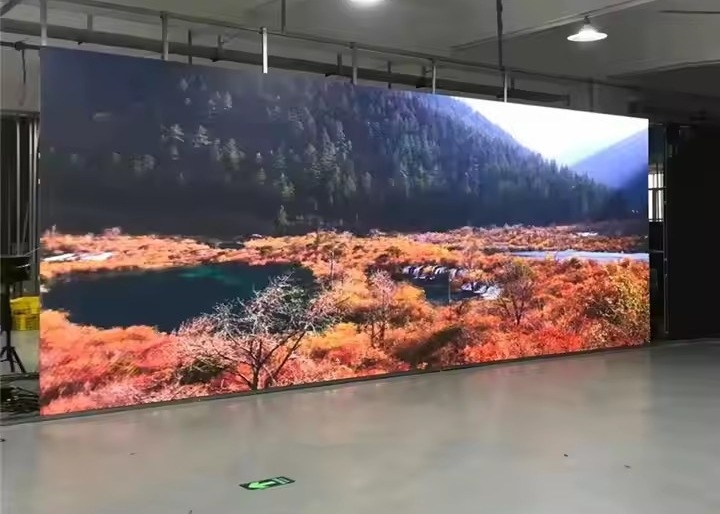 Curvescherm Binnen 1/16 Scanmodus 32x32 Dot P6 LED Ultra HD-display
