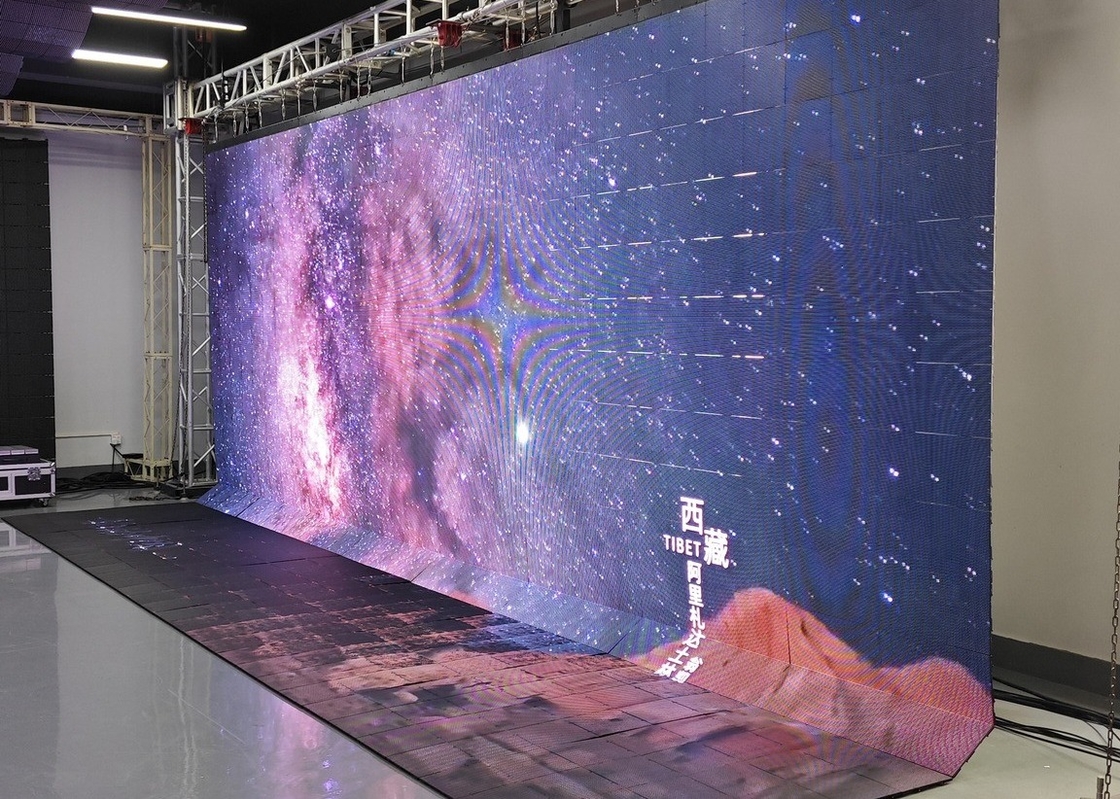 P8 Outdoor Die-Cast Aluminium Cabinet Stage LED Screen IP65 Full Color Chipset 1/4 Scan Mode 7500cd/Sq Helderheid