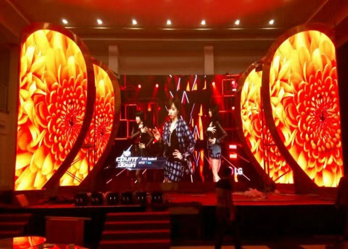 Advertentie Stage Led Screen Indoor Hd Video Wall 3mm Pixels Hoge Helderheid Winkelcentrum