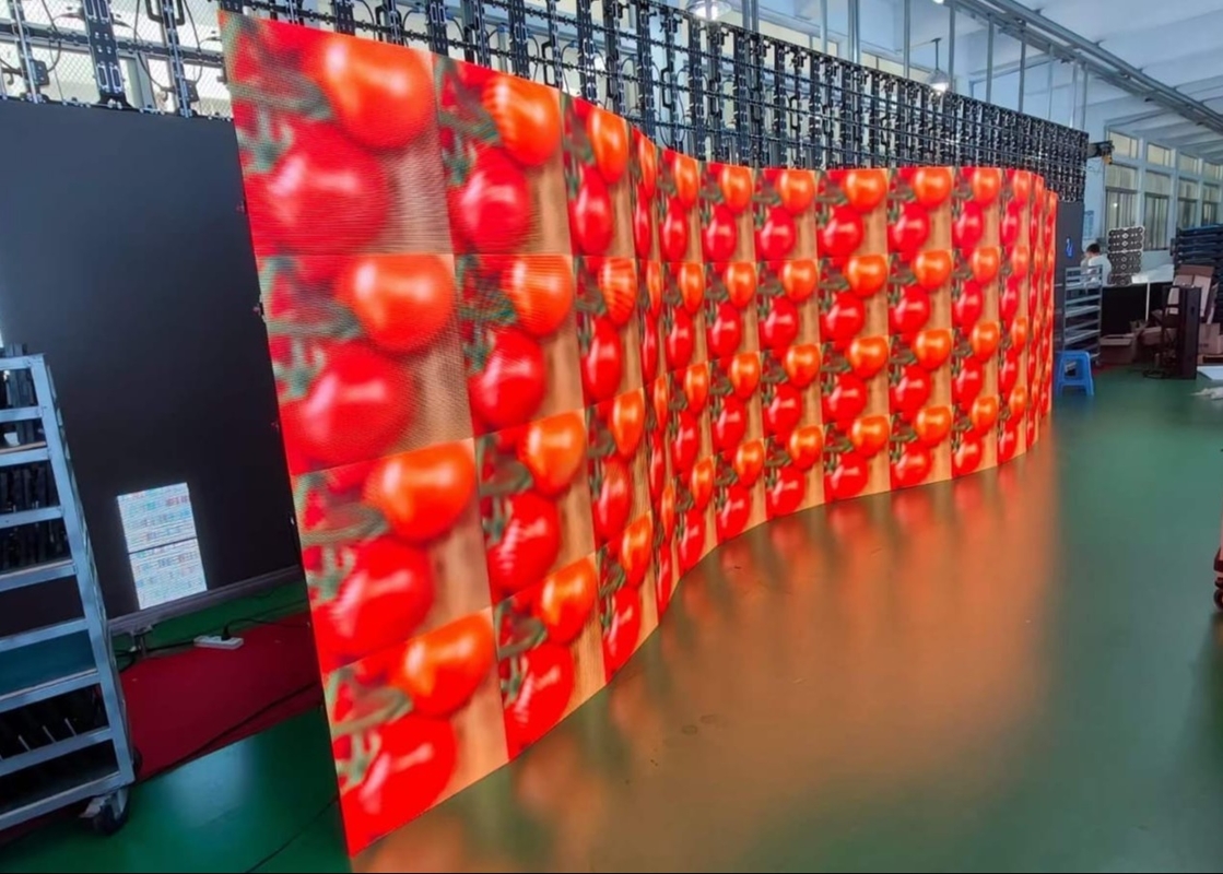 Outdoor Full Color Advertising Lease LED Display 256*128mm Module 6500cd/Sqm Helderheid