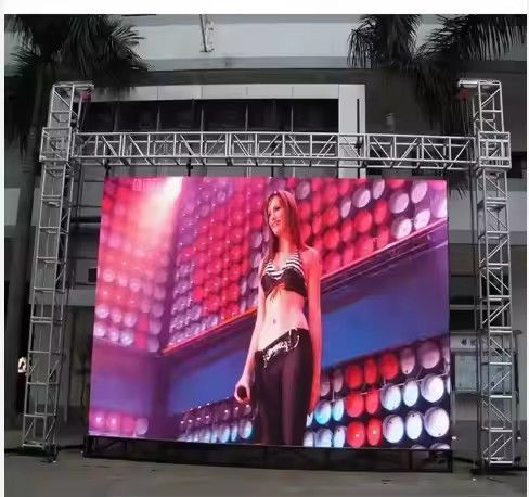 P10 Buiten LED Reclame Scherm IP65 Waterdicht 5000cd Helderheid