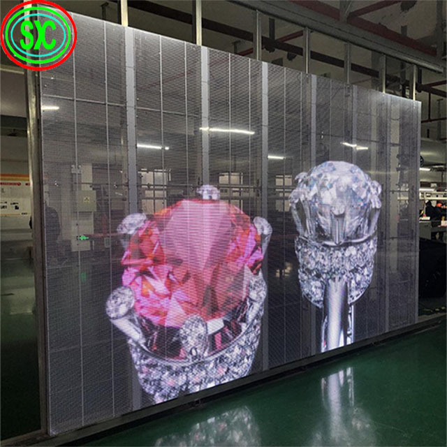 Waterdicht IP43 P7.82-7.82 Transparante LED-videomuur De ultieme beeldschermoplossing voor bedrijven