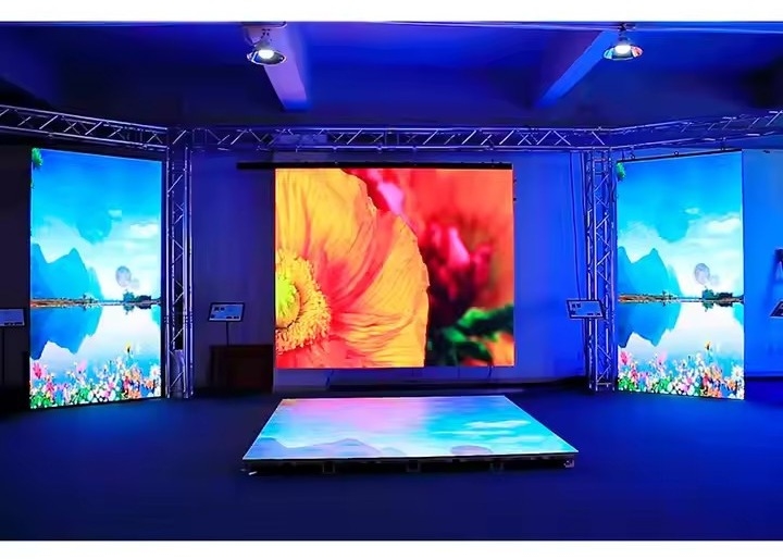 4 ̊50m View Distance LED-verhuur scherm aangedreven door Meanwell voor optimale prestaties
