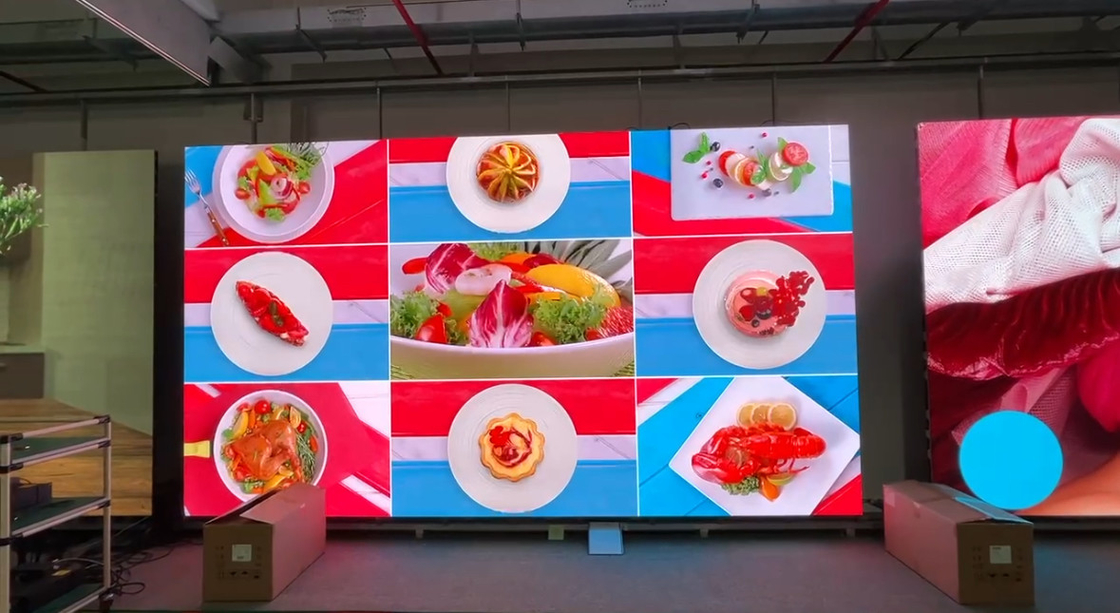 RGB P2.6 Indoor Die-casting Aluminium Full Color LED Display Verhuur 3840HZ HD Video Screen 250*250MM