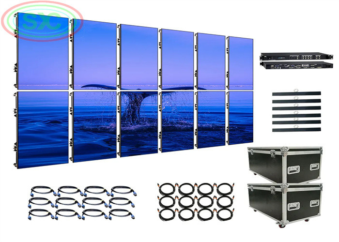 Volledig LED-videomuursysteem P3.91 LED-display 500mmx500mm Bühnenachtergrond Indoor LED-scherm