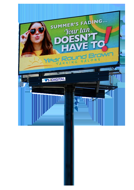 7000nits Helderheid LED-billboards Novastar Control System IP65 Beschermingsniveau voor buitenreclame