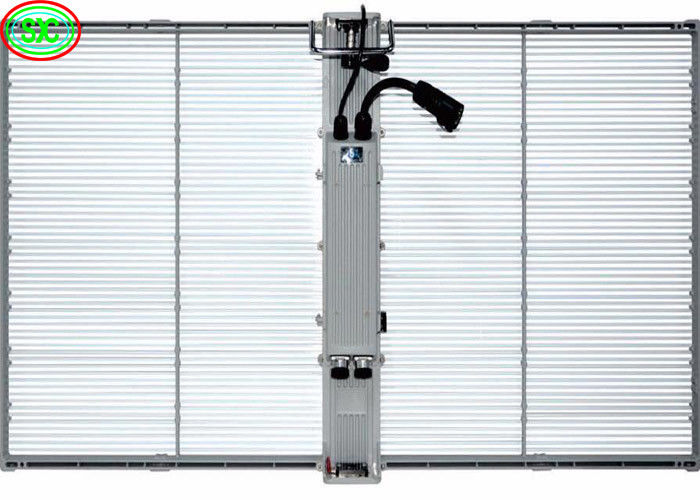 China Indoor P3.9-7.8 Full Color Transparent Led Display Screen Smd gebogen