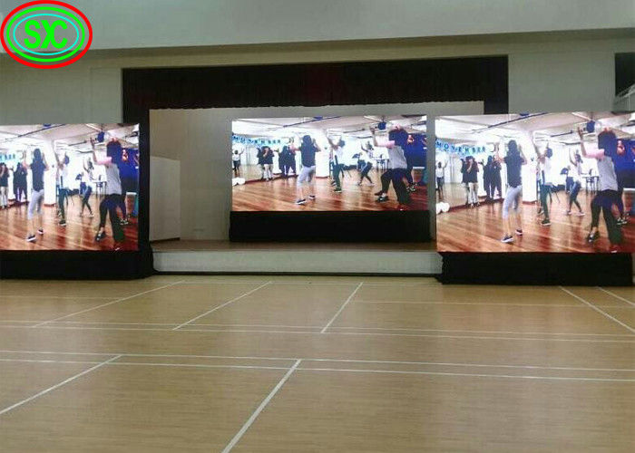 LED-scherm met hoge resolutie achtergrondconcert mega-display binnenshuis full color led-scherm