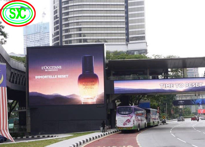 SMD3535 P10 Led Video Wall Panels Billboard 3500K ¥ 9500K Met NationStar Lamp reclame led scherm