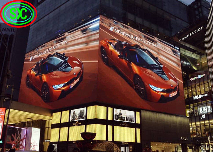 Superhelder buitenreclame-LED-scherm P6/P8/P10 led-buitenreclame-schermen