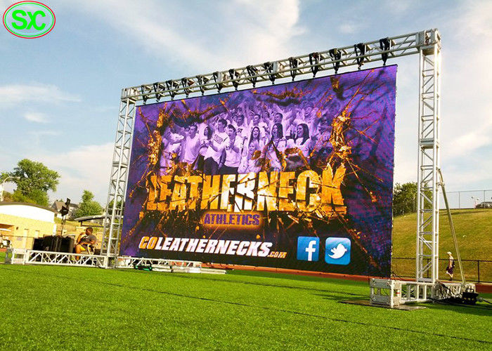 P4.8mm Openluchthuur LEIDENE Vertoning voor Openlucht LEIDENE van Stadiumbackgroud Raad