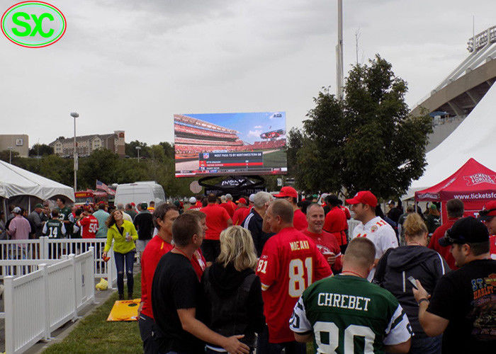 De waterdichte LEIDENE van de de Huurtribune van IP65 Openlucht Beweegbare Vertoning P4.81mm voor Gebeurtenissen, leidde het Schermhuur