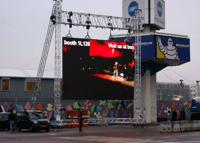 Indoor Rental Outdoor Full Color LED Display voor ziekenhuizen, sportscholen en winkelcentra
