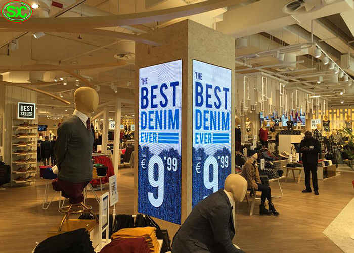 Van de de Achtergrond kleuren Openlucht reclame Geleide Vertoning van TV Volledige het Scherm Binnen 3mm Hoogte