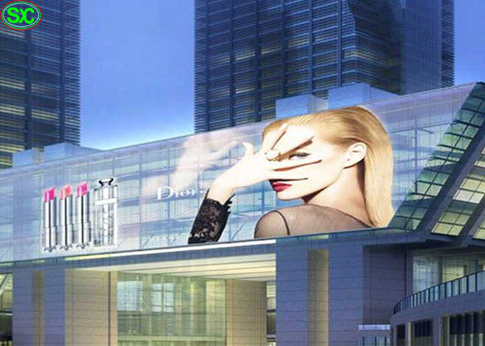 P12 het Flexibele Gebogen geleide transparante vertoningsscherm met 90%-transparantie