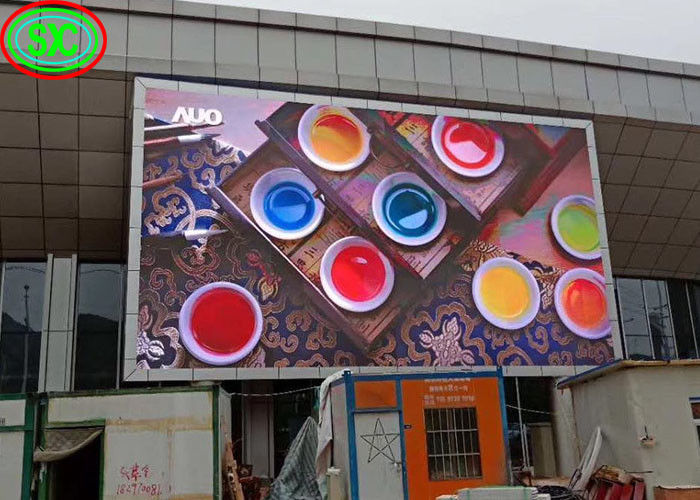 P6 Outdoor Full Color LED Display Groot advertentie scherm 1920Hz indoor full color led display