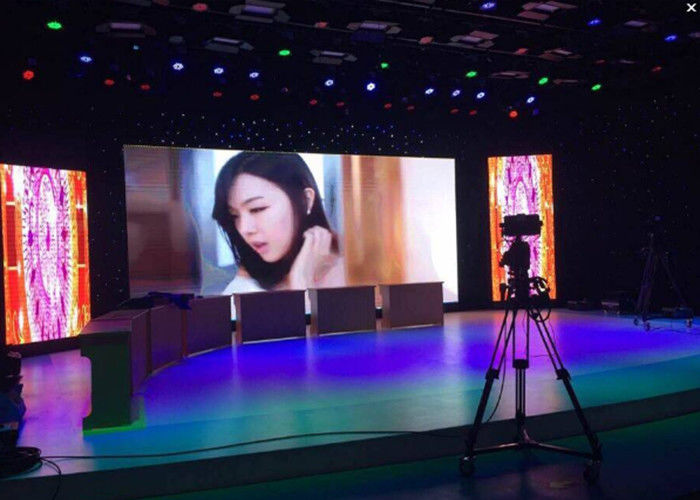 Volkleurige videomuur met Meanwell-stroomvoorziening LED-gecast aluminium scherm LED-sceneschermverhuur