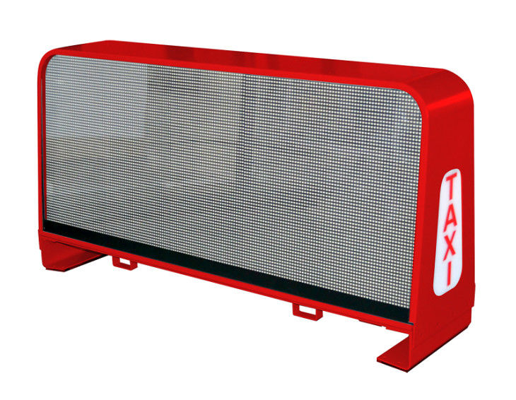 Outdoor Full Color Double Side Taxi P5 Advertentie LED Display Auto Dakbord Waterdicht