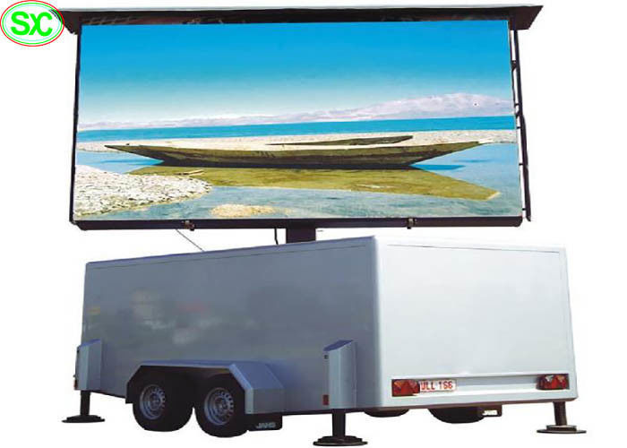 P5 High Brightness Car LED Screen Full Color Tube Chip Video Display Functie