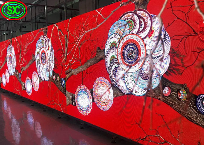 1200cd/M2 Helderheid Gebogen LED Paneel, HD Verhuur P2.9 P3.91 P4.81 led scherm podium achtergrond