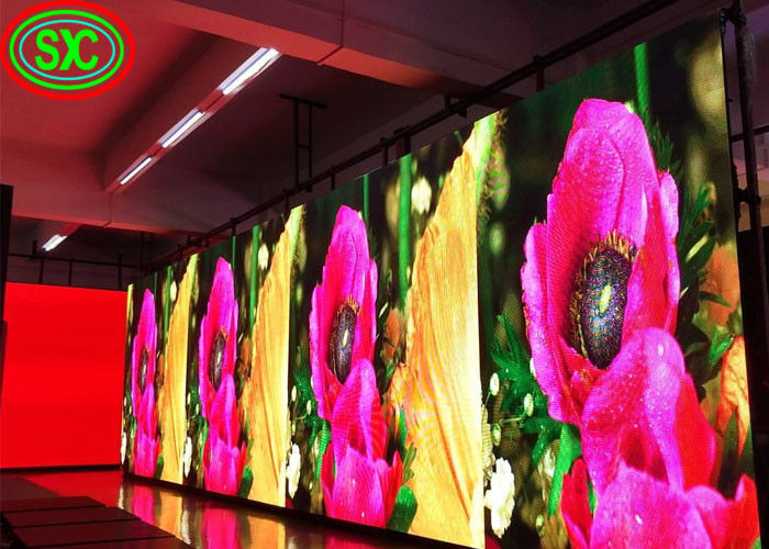 COB Led Video Wall 6000CD/SQM Helderheid IP65 Gemakkelijk te installeren LED commercieel advertentie scherm