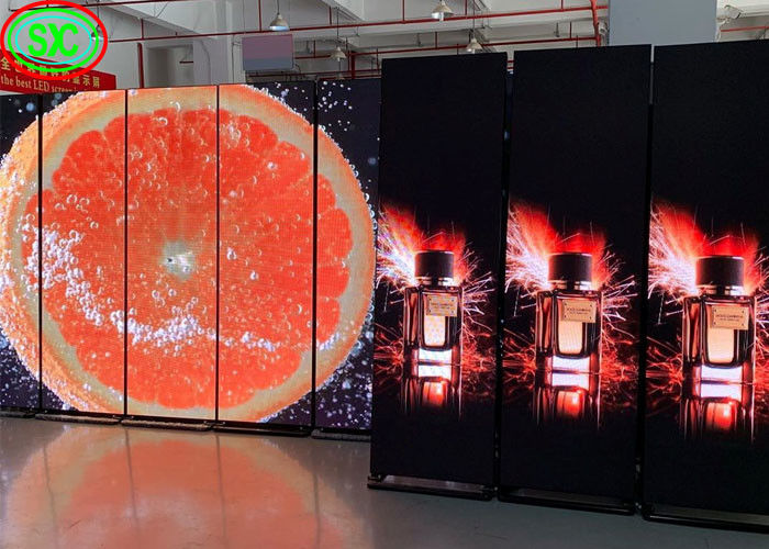 Smart Indoor Digital LED Mirror Display HD Reclameposter Verticaal scherm P2.5