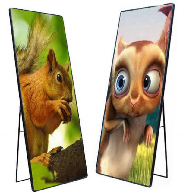 Full Color SMD Mirror binnen 1000cd/m2 P2.5 LED Video Poster Scherm 640x640mm