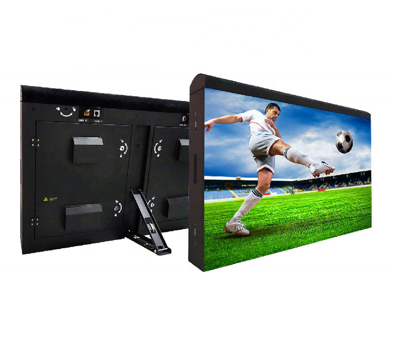 Grote verhuur die-casting aluminium kast super helder IP65 waterdicht P10 stadion LED display
