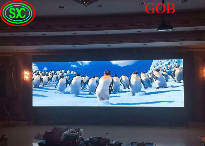 Vaste Led Display video wall led GOB COB technologie met CE ROHS FCC CB certificaten vast led display