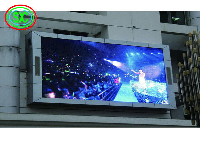 P4 Buiten Waterdicht Full Color LED Scherm 4mm Pixel 10000h Levensduur