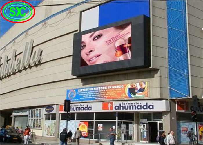 P10 Outdoor LED Billboard 10mm Pixel 50000cd Helderheid