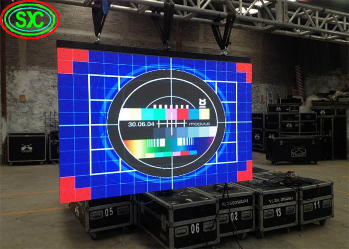Verhuurruimte van aluminium met gietgietmachine voor binnenshuis 250X250mm LED-display videowand P2 P3 P3.91 P4.81