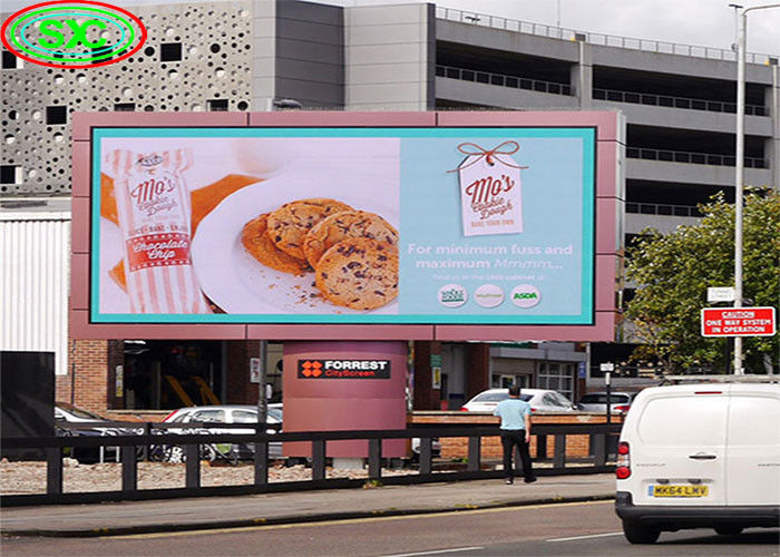 P6 Outdoor Full Color HD LED Die-Cast Aluminium Leasing Screen 3 jaar garantie