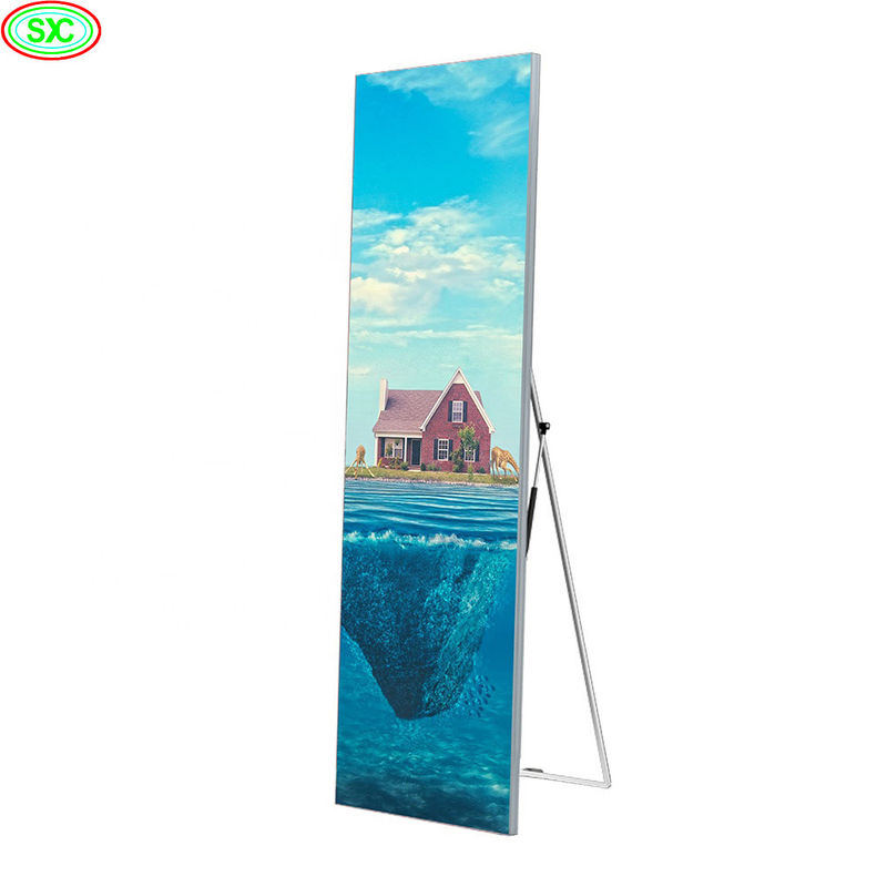P3 Full Color Video Display Indoor LED Display Stand Poster LED-scherm Spiegel Draagbaar scherm