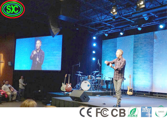 IP34 Stage Concert Backstage P3.9 Led Video Panel Wall Wide Viewing Angle Stage led scherm
