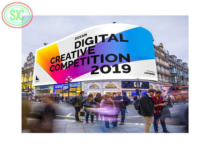 Buiten P6 LED-scherm 6mm Pixel Pitch IP65 waterdicht