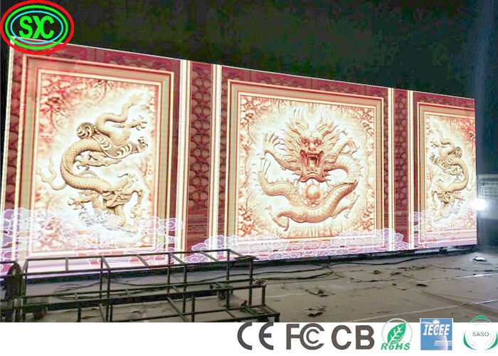 P4 IECEE SABER Indoor Led Video Screens SMD2121 IP31 Voor het podium volkleurend led-scherm