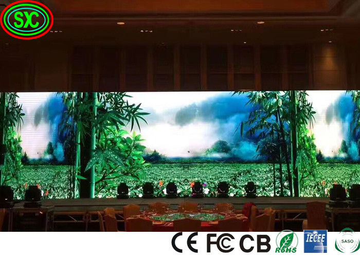 1100cd/m2 500mcd Stage Rental Led Display IECEE Voor Live Events Volkleurig LED-scherm